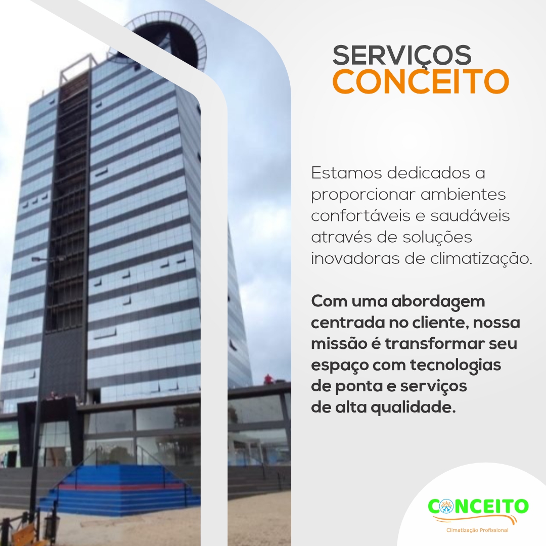 Novidades 2025 é aqui na Conceito Climatização.